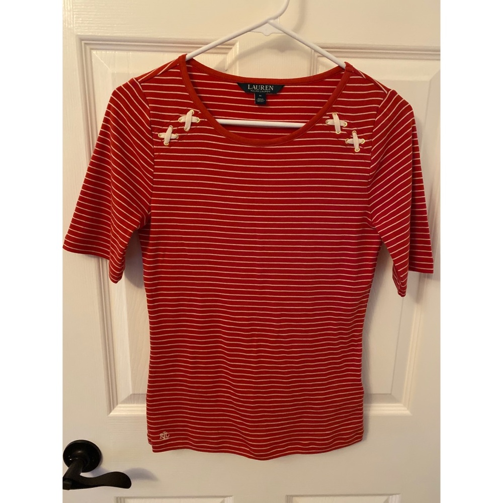 EUC Ralph Lauren Coral T-Shirt